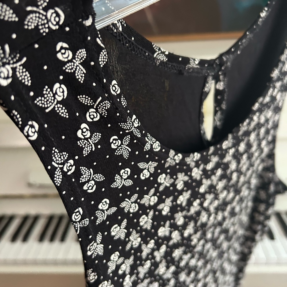 Jessica Black Floral Midi Dress - Picture 11 of 16